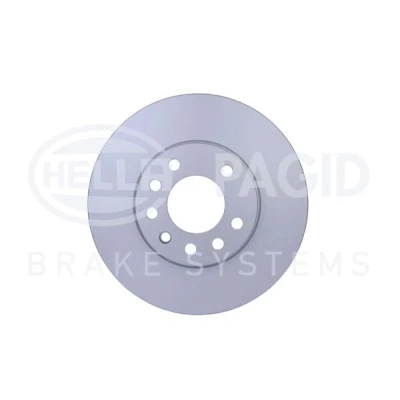 Abbildung von HELLA PRO High Carbon 8DD 355 127 381 Bremsscheibe 280 25 05/08 110 innenbelüftet beschichtet hochgekohlt ohne Radbefestigungsbolzen, Radnabe