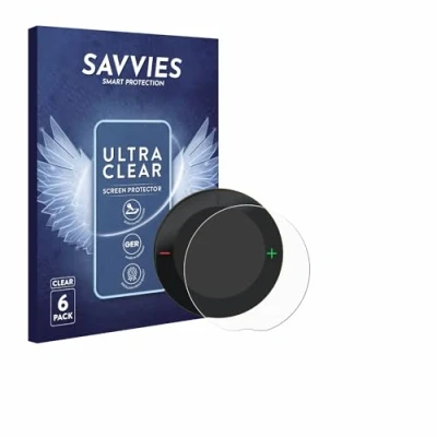Abbildung von Savvies 6 Stück Schutzfolie für Beeline Velo 2 Displayschutz Folie Ultra Transparent