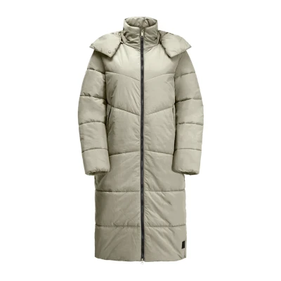 Abbildung von Jack Wolfskin Karolinger W Wintermantel, Damen, Größe: Large, Seal