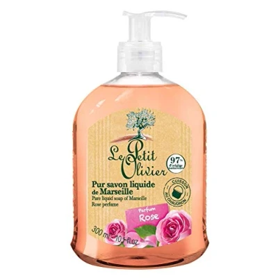 Abbildung von Le Petit Olivier Flüssigseife aus der Provence Rose (Rose) 300 ml