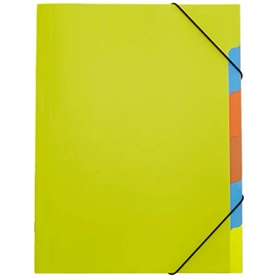 Abbildung von Pagna 41803 17 Ordnungsmappe, Funky School Trend PP, 5 teilig, grün