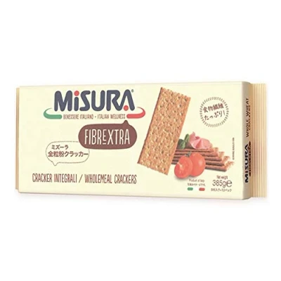 Abbildung von 3x Misura Fibrextra integrali 10x Crackers Vollkorn Cracker Salati gesalzen 400g