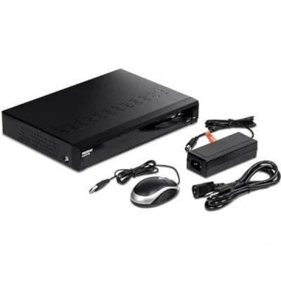 Abbildung von TRENDnet TV NVR1508 8 Kanal UHD PoE NVR, H.264/H.265 4K (8 MP), bis zu 12 TB Speicher (Festplatte Nicht enthalten), unterstützt einen Kamerakanal, Ports, 80 W Leistungsbudget, 240 fps