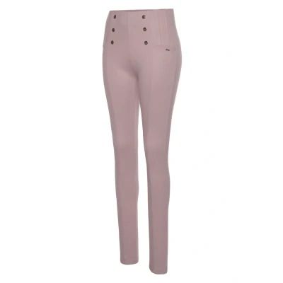 Abbildung von Lascana Leggings Hosen, Damen, Größe: 32/34, Rosenholz