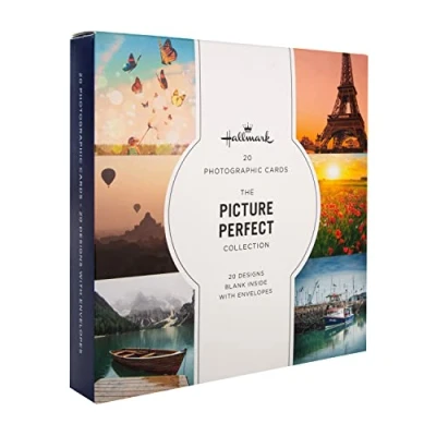 Abbildung von Hallmark Gallery Blanko Karten Multipack von 20 in malerischen Foto Designs
