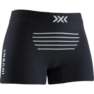 Abbildung von X Bionic Damen Invent Boxer Shorts, Opal Black/Arctic White, M