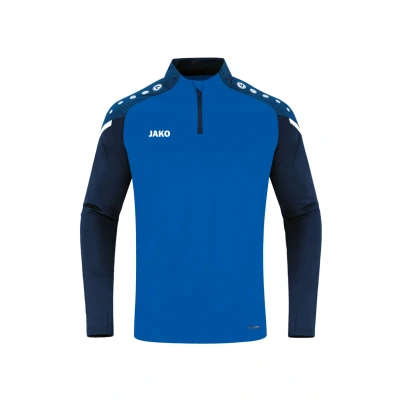 Abbildung von JAKO ZIP Performance Langarmshirt, Herren, Größe: 58/60, Blaublau