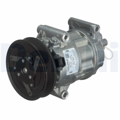Abbildung von DELPHI TSP0155831 Kompressor 6CVC13 PAG 46 mit Kompressoröl RENAULT: MEGANE 2 Kombi, SCENIC 2, LAGUNA Grandtour, NISSAN: Qashqai