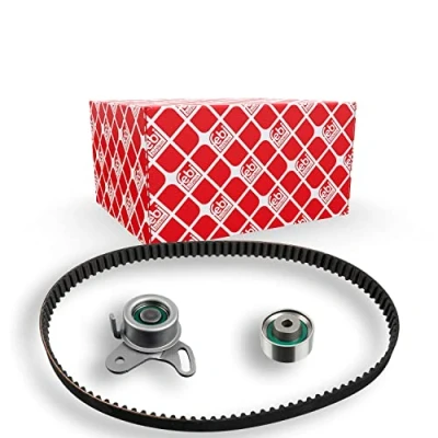 Abbildung von FEBI BILSTEIN 31061 Zahnriemensatz 105 mit abgerundetem Zahnprofil HYUNDAI: Getz, Matrix, Coupe II, KIA: RIO 2, Cerato Limousine