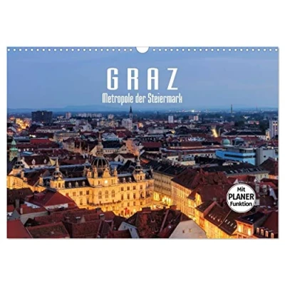 Abbildung von Graz Metropole der Steiermark (Wandkalender 2025 DIN A3 quer), CALVENDO Monatskalender