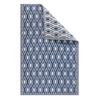 Abbildung von JEMIDI Outdoorteppich Outdoor Teppich 120x180cm Balkon Terrassenteppich grau, Höhe: 88,00 mm