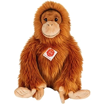 Abbildung von Teddy Hermann® Kuscheltier Orang Utan, sitzend, 40 cm, zum Teil aus recyceltem Material