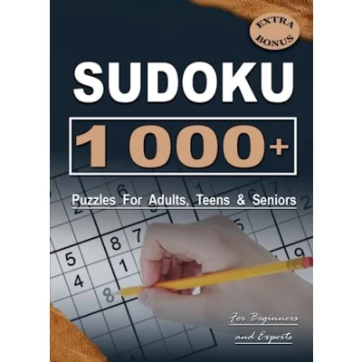 Abbildung von 1020 Sudoku Puzzles for Adults: Puzzle Book Adults. Easy to Hard with full Solutions