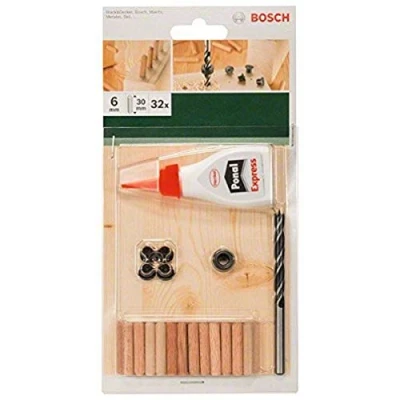 Abbildung von Bosch 32 tlg. Holzdübel Set 6 x 30 mm