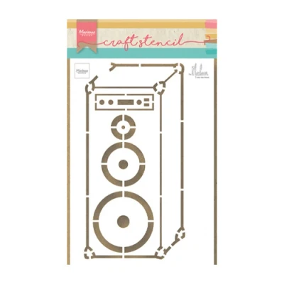 Abbildung von Marianne Design Craft stencil by Marleen Music speaker