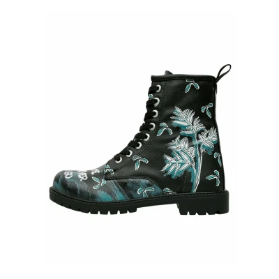 Abbildung von Dogo Koala HUG Schnürstiefelette, Damen, Größe: 37, Schwarz Schuhe