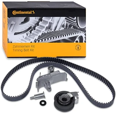 Abbildung von CONTITECH CT909K3 Zahnriemensatz 150 mit Spanndämpfer, Spannrolle AUDI: A6 C5 Avant, A3 Schrägheck, A4 B5 Limousine, VOLKSWAGEN: Golf 4 Schrägheck