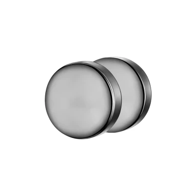 Abbildung von True Rebels Einzelner Ohrring, Herren, Größe: One Size, Gunmetal