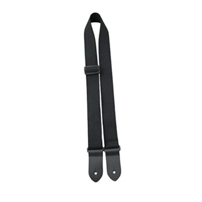 Abbildung von Perri&#039;s Leathers CWS15 6897 Cotton Ukulele Straps Guitar Strap, Black