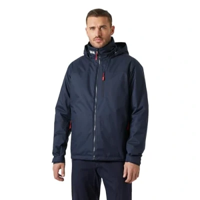 Abbildung von Helly Hansen Herren Crew Hooded Midlayer Jacke, Marineblau 2.0, 2XL