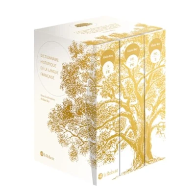 Abbildung von Dictionnaire Historique de la langue française coffret 3 volumes blanc