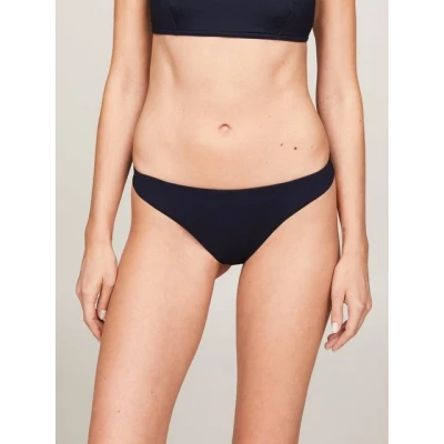 Abbildung von Tommy Hilfiger Monotype Brazilian Bikinihose, Damen, Größe: Medium, Desert sky