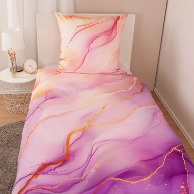 Abbildung von Herding Young Collection Bettwäsche &quot;Herding Home Marble Effekt&quot;, Baumwoll Satin