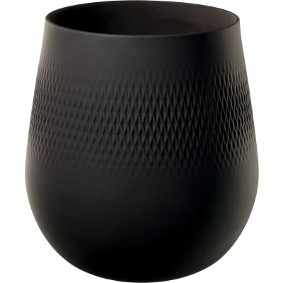 Abbildung von Villeroy &amp; Boch Manufacture Collier noir Vase No.1 Carré groß