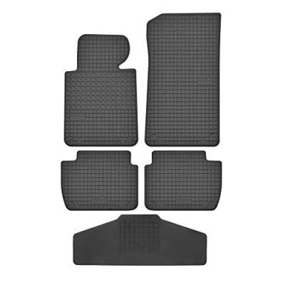 Abbildung von Fußmatten Vorne und Hinten 4er Set für BMW 3er E46 1998 2006 Gummi Gummimatten