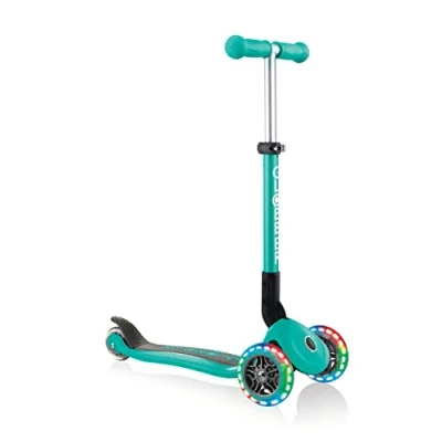 Abbildung von GLOBBER JUNIOR FOLDABLE LIGHTS türkis. mit Leuchtrollen