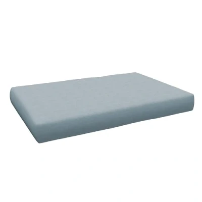 Abbildung von POKAR Palettenkissen Palettenauflagen mit abnehmbarem Bezug Palettenauflage Palettenmöbel Palettensofa, Sitzkissen 120x80, Blau
