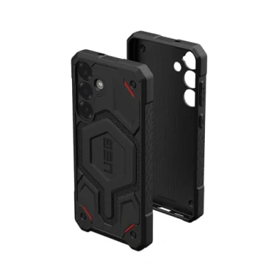 Abbildung von Samsung Galaxy S25 Plus Hülle MagSafe Kunststoff UAG Hard Case/Backcover Handyhülle Schwarz Shockproof/Stoßfest