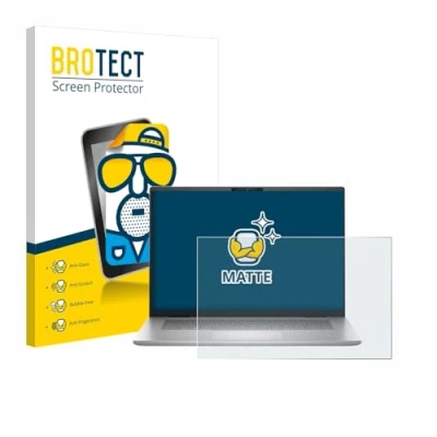 Abbildung von BROTECT Entspiegelungs Schutzfolie für Dell Inspiron 16 7630 Laptop Matte Displayschutz Folie, Anti Reflex, Fingerprint