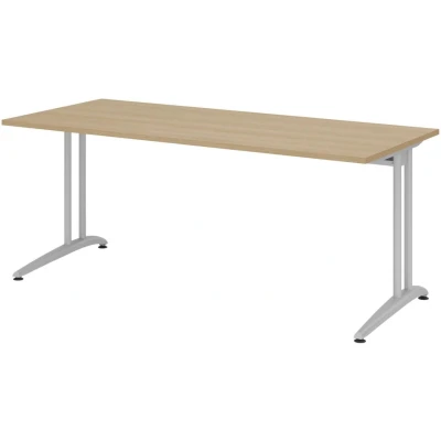 Abbildung von HAMMERBACHER Schreibtisch VBS19/E/S eiche