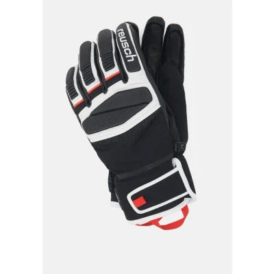 Abbildung von Reusch Mastery Fingerhandschuh, Herren, Größe: 10, Black/white/fire red