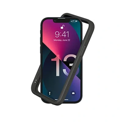 Abbildung von RhinoShield Bumper Case kompatibel mit [iPhone 13 Mini] CrashGuard NX Stoßdämpfende Schutzhülle im schlanken Design 3.5 Meter Fallschutz Graphite