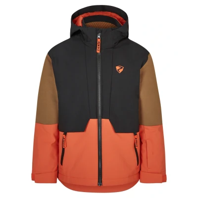 Abbildung von Ziener Snowboardjacke für Kinder, Größe: 104, Burnt orange