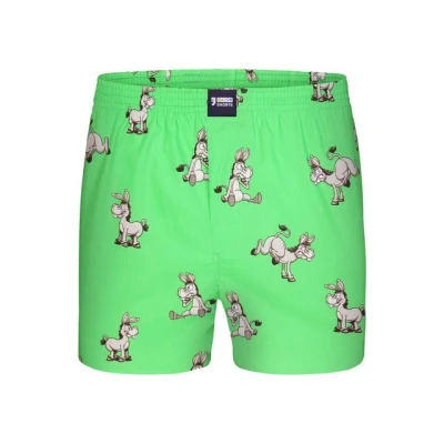Abbildung von Happy Shorts EZEL Boxershorts, Herren, Größe: Large, Green