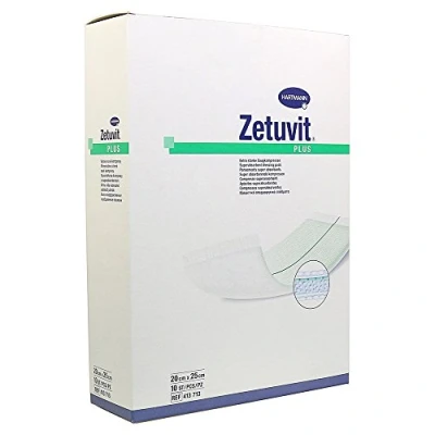 Abbildung von Zetuvit Plus extrastarke Saugkompr.steril 20x25 cm