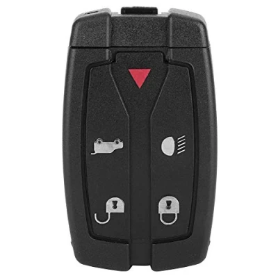 Abbildung von Car Remote Key Case, 4 Tasten Auto ABS Smart Case Fob Shell für Freelander 2, schwarz