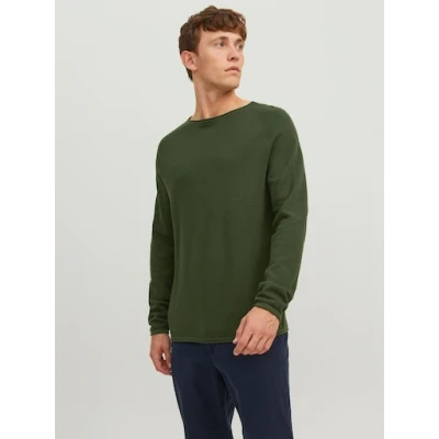 Abbildung von Jack &amp; Jones Jjehill CREW NECK NOOS Strickpullover, Herren, Größe: XS, Mountain view
