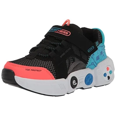 Abbildung von Skechers Gametronix Sneaker low blue/red/multicoloured für Kinder, Größe: 30, Blue/red/multi coloured Schuhe