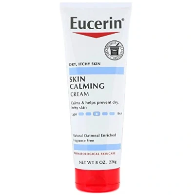 Abbildung von Eucerin Dry Skin Therapy Calming Creme, 8 oz (226 G) by (English Manual)