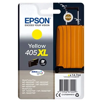 Abbildung von Epson 405XL (C13T05H44010) Gelb Druckerpatrone Hohe Kapazität