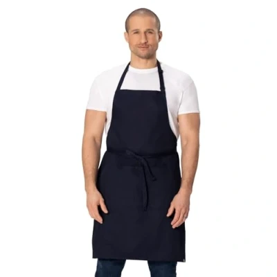 Abbildung von Chef Works Unisex Metzgerschürze Arbeitsschürze, Marineblau, Einheitsgröße