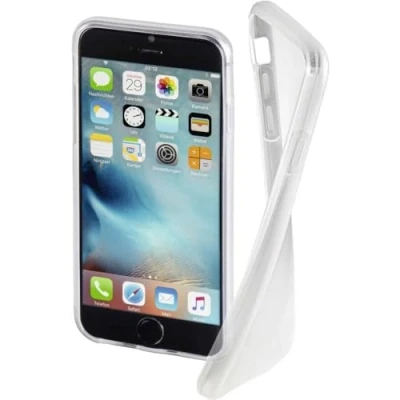 Abbildung von Hama Handyhülle für Apple iPhone SE 2022, 2020, 7/8 „Crystal Clear“ (durchsichtige Hülle, Flexible Schutzhülle, Handyschutz mit Anti Rutsch Oberfläche) transparent