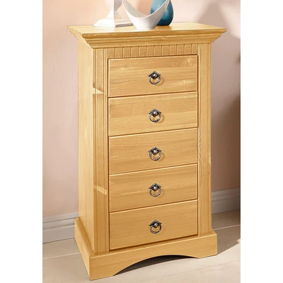 Abbildung von Home affaire Kommode &quot;Rustic&quot;, Breite 48cm, aus massiver Kiefer, FSC zertifiziert