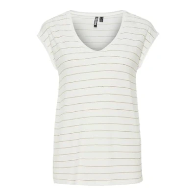 Abbildung von PIECES Pcbillo Tee Lurex Stripes Noos Bc