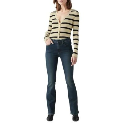 Abbildung von Levi&#039;s 725 HIGH RISE Bootcut Jeans Bootcut, Damen, Größe: 25x32, Blue swell