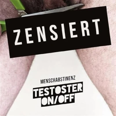 Abbildung von Testoster on/Off (White Red Marbled Vinyl) [Vinyl LP]